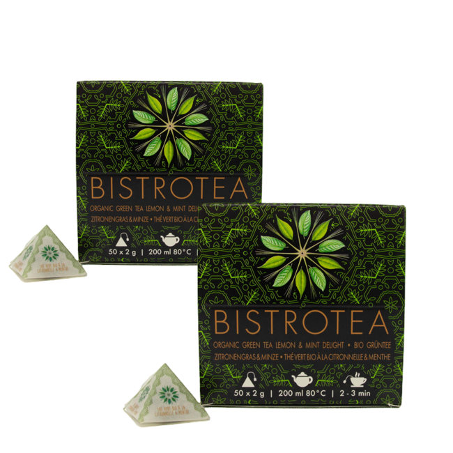 Bistrotea Menthe Citronnelle 50 Infusettes by Bistrotea