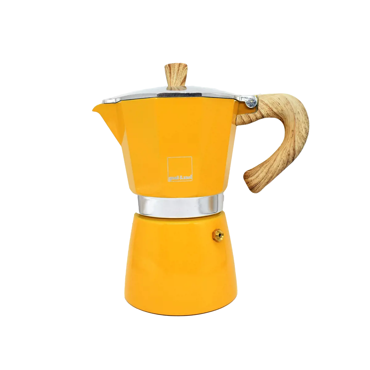 Venezia Caffettiera  - 6 tazze Gialla by GNALI & ZANI