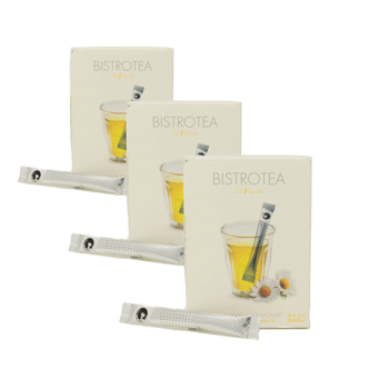 Bistrotea Camomille 32 infusettes - Pack 3 × Sticks 48 g