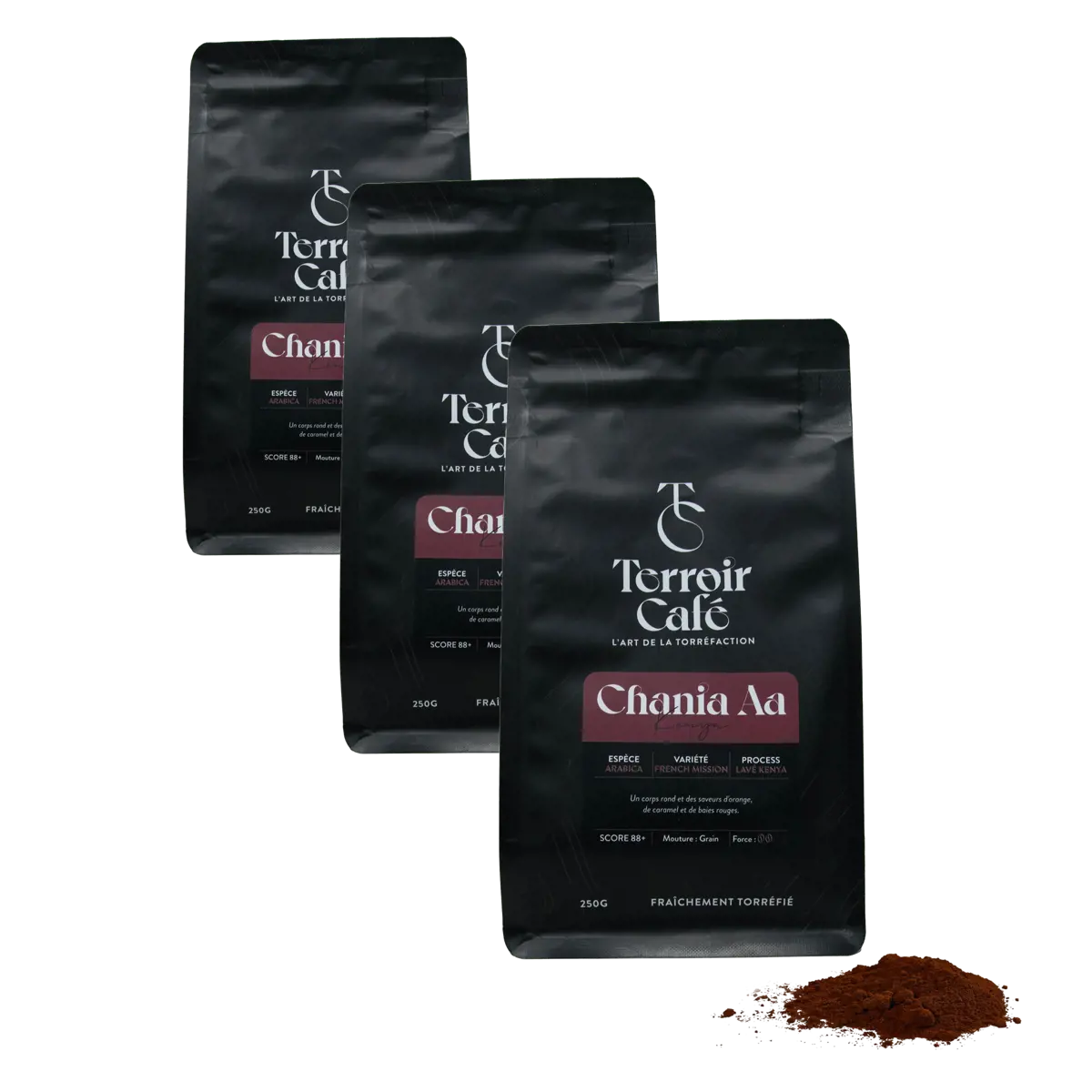 Gemahlener Kaffee - Kenya, Chania Aa 250g by Terroir Cafe