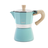 Venezia Caffettiera - 6 tazze Celeste by GNALI & ZANI