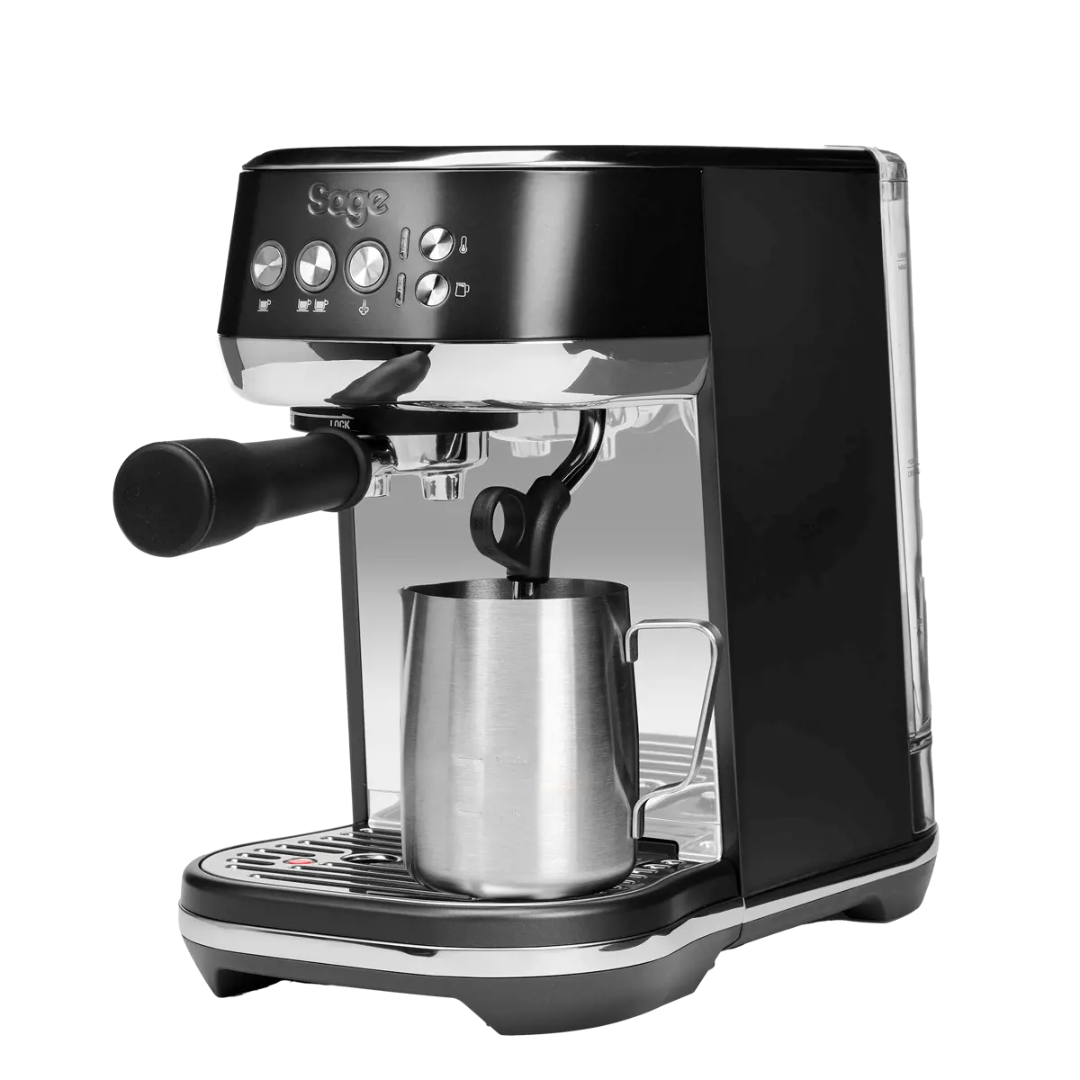Sage Appliances Sage Bambino Plus Machine Expresso Noire Avec Mousseur A Lait Automatique by Sage Appliances