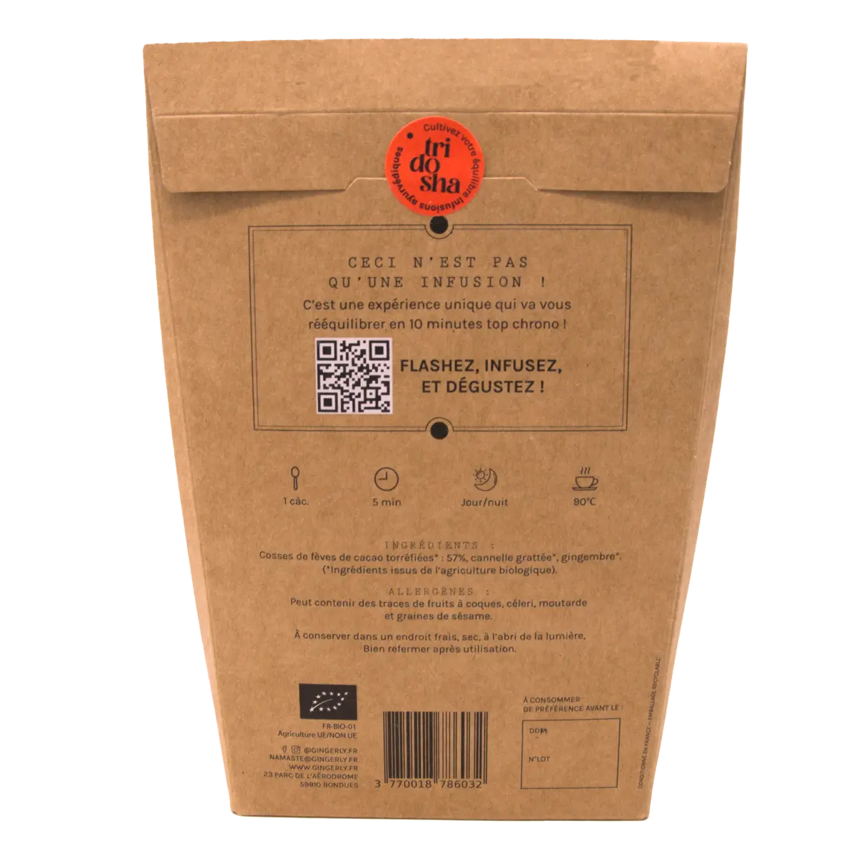 Deuxième image du produit Gingerly Infusion Tridosha En - La Felicite Eternelle 70G - 70 G by Gingerly