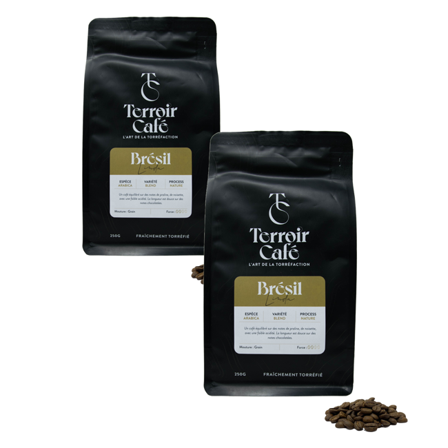 Terroir Cafe Café En Grains - Brésil, Linda 1Kg by Terroir Cafe