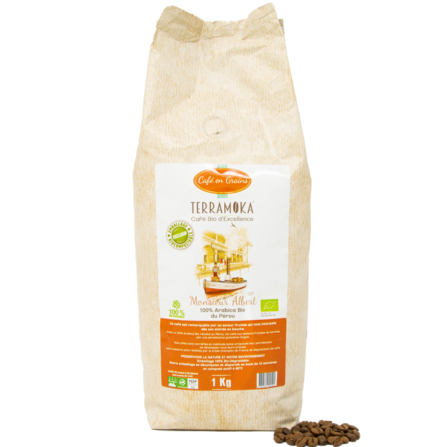 Caffè in grani - Signor Albert - 1000g by Terramoka