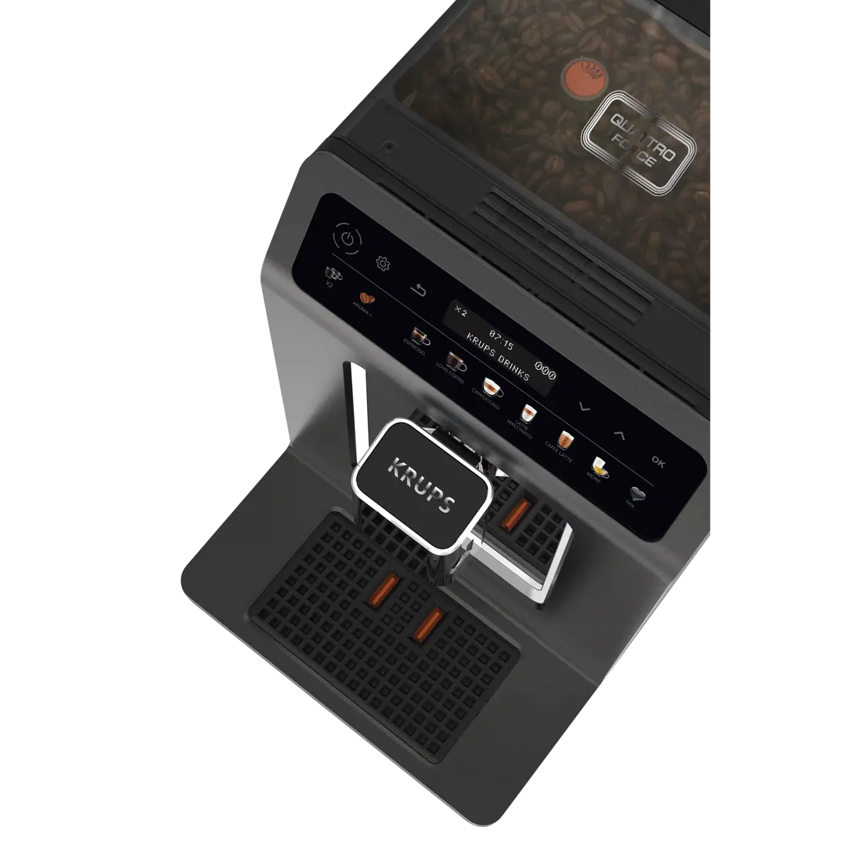 Cinquième image du produit Krups - Evidence One Yy4328Fd - Noir - Machine À Café Grains by Krups