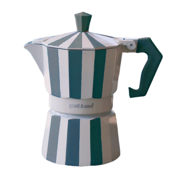 GNALI & ZANI Brasil Cafetiere Italienne 3 Tasses Vert - 