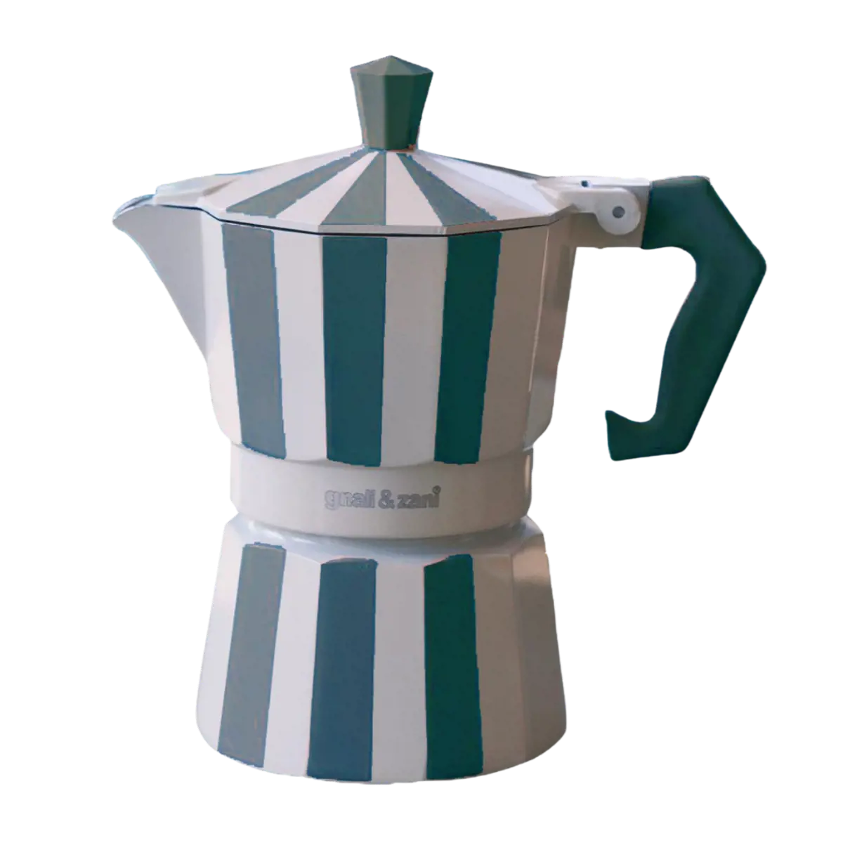 GNALI & ZANI Brasil Cafetiere Italienne 3 Tasses Vert by GNALI & ZANI
