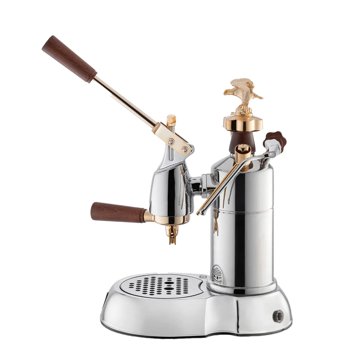 Deuxième image du produit La Pavoni Expo 2015 Machine A Levier Inox 5 5 Kg Buse Vapeur Inox by La Pavoni