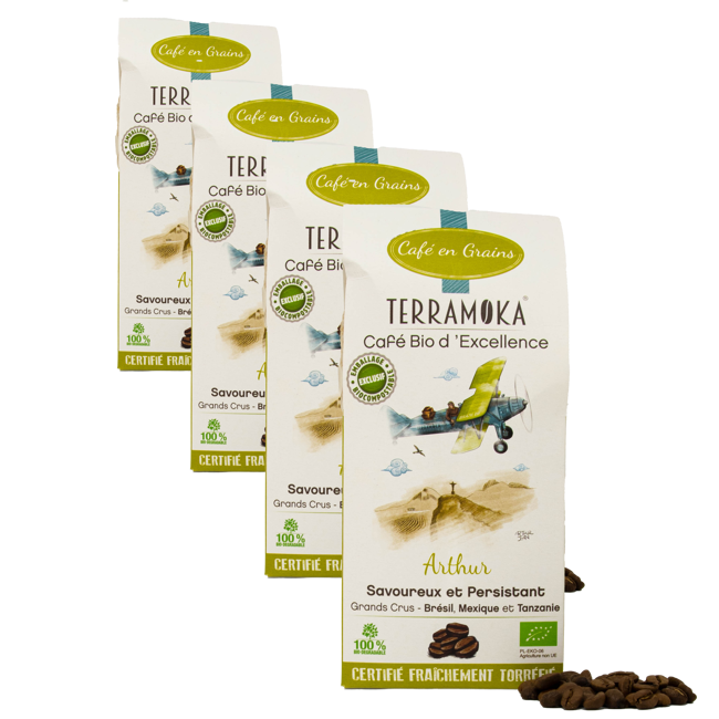 Caffè in grani - Il giovane Arthur - 200g by Terramoka