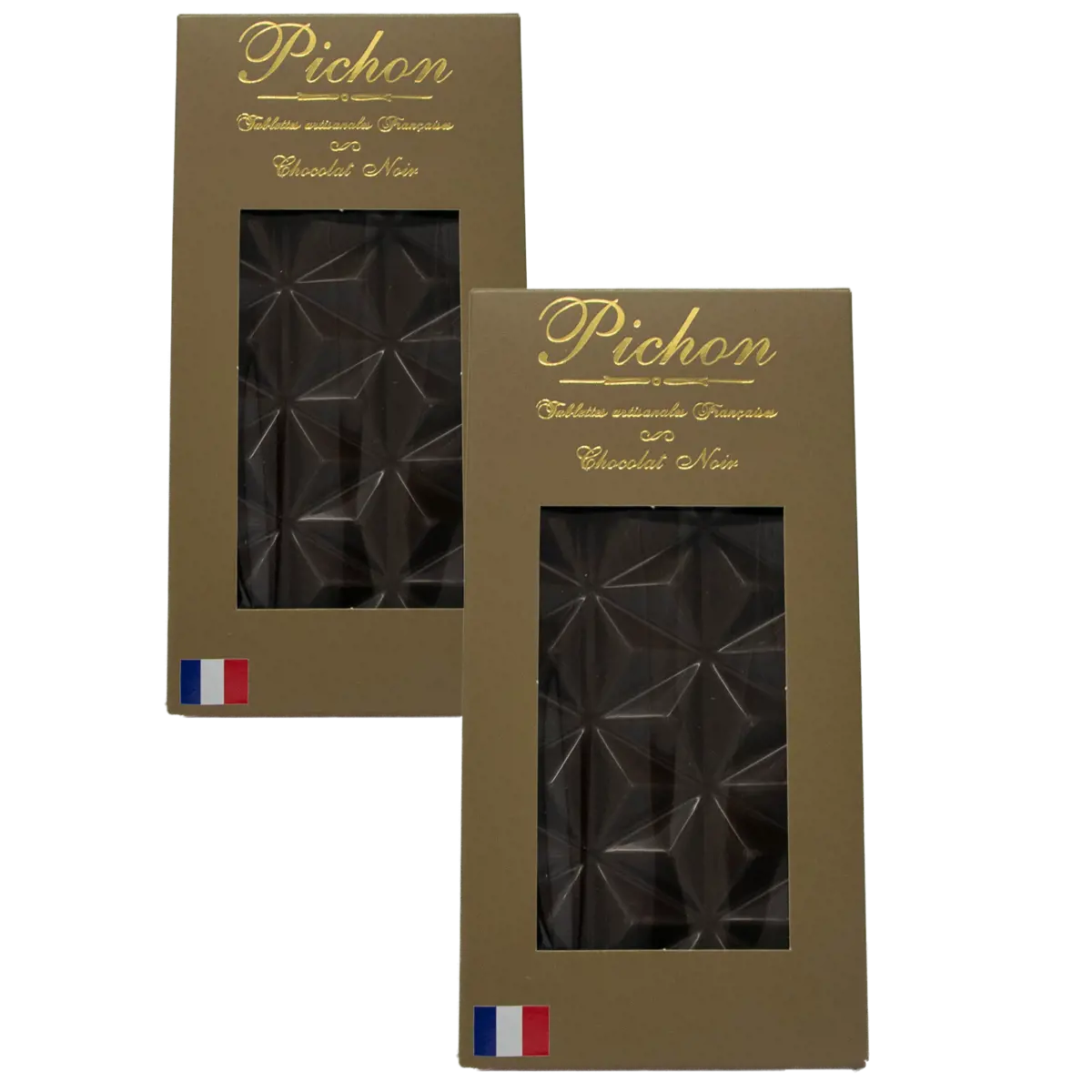 Pichon - Tablette Lyonnaise Tablette Chocolat Noir Bio Boite En Carton 80 G by Pichon - Tablette Lyonnaise