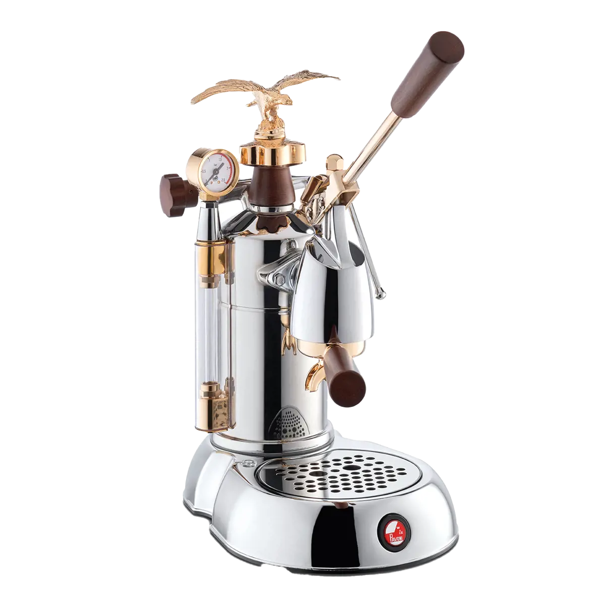 Troisième image du produit La Pavoni Expo 2015 Machine A Levier Inox 5 5 Kg Buse Vapeur Inox by La Pavoni