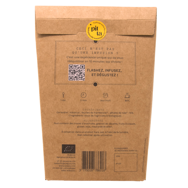 Deuxième image du produit Gingerly Infusion Pitta En - La Cite Des Joyaux 50G - 50 G by Gingerly