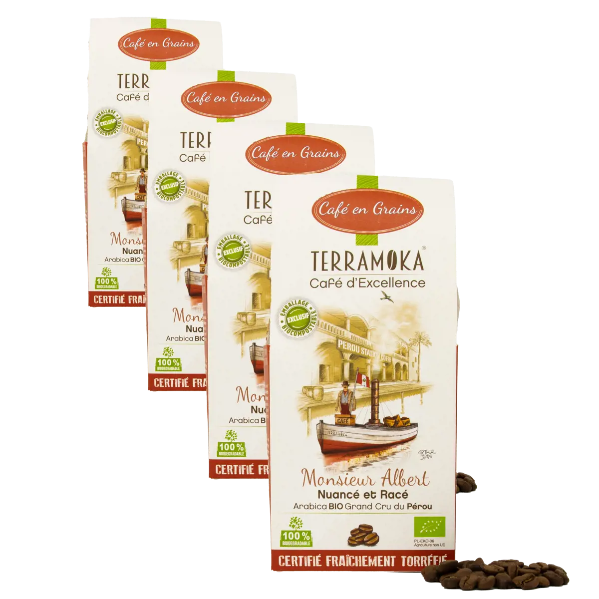 Kaffeebohnen - Herr Albert - 200g by Terramoka