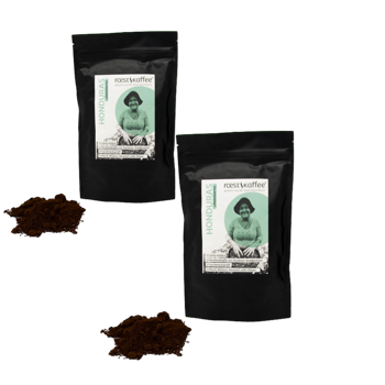 Roestkaffee Cafe Du Honduras Moulu Filtre- 1 Kg - Pack 2 × Moulu Filtre Pochette 1 kg