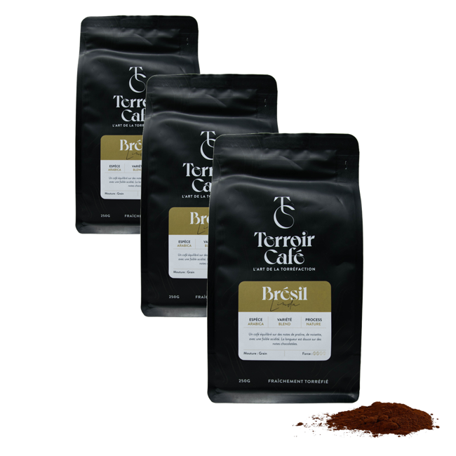 Terroir Cafe Terroir Cafe Bresil Linda 250G Moulu Filtre - 250 G by Terroir Cafe