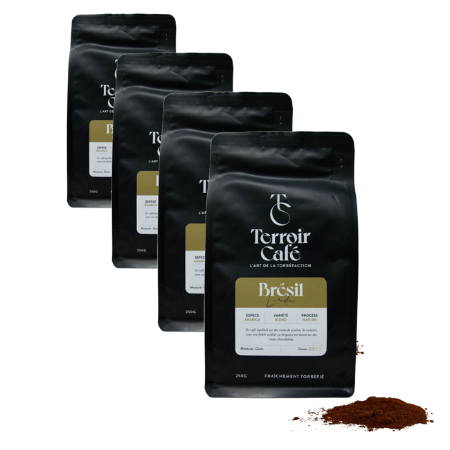 Terroir Cafe Terroir Cafe Bresil Linda 250G Moulu Filtre - 250 G by Terroir Cafe