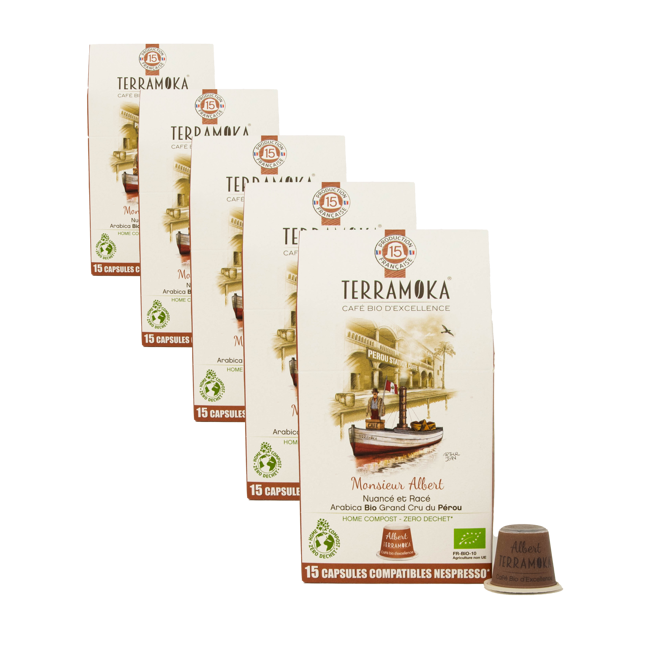 Terramoka Monsieur Albert Capsules 15 Capsules by Terramoka