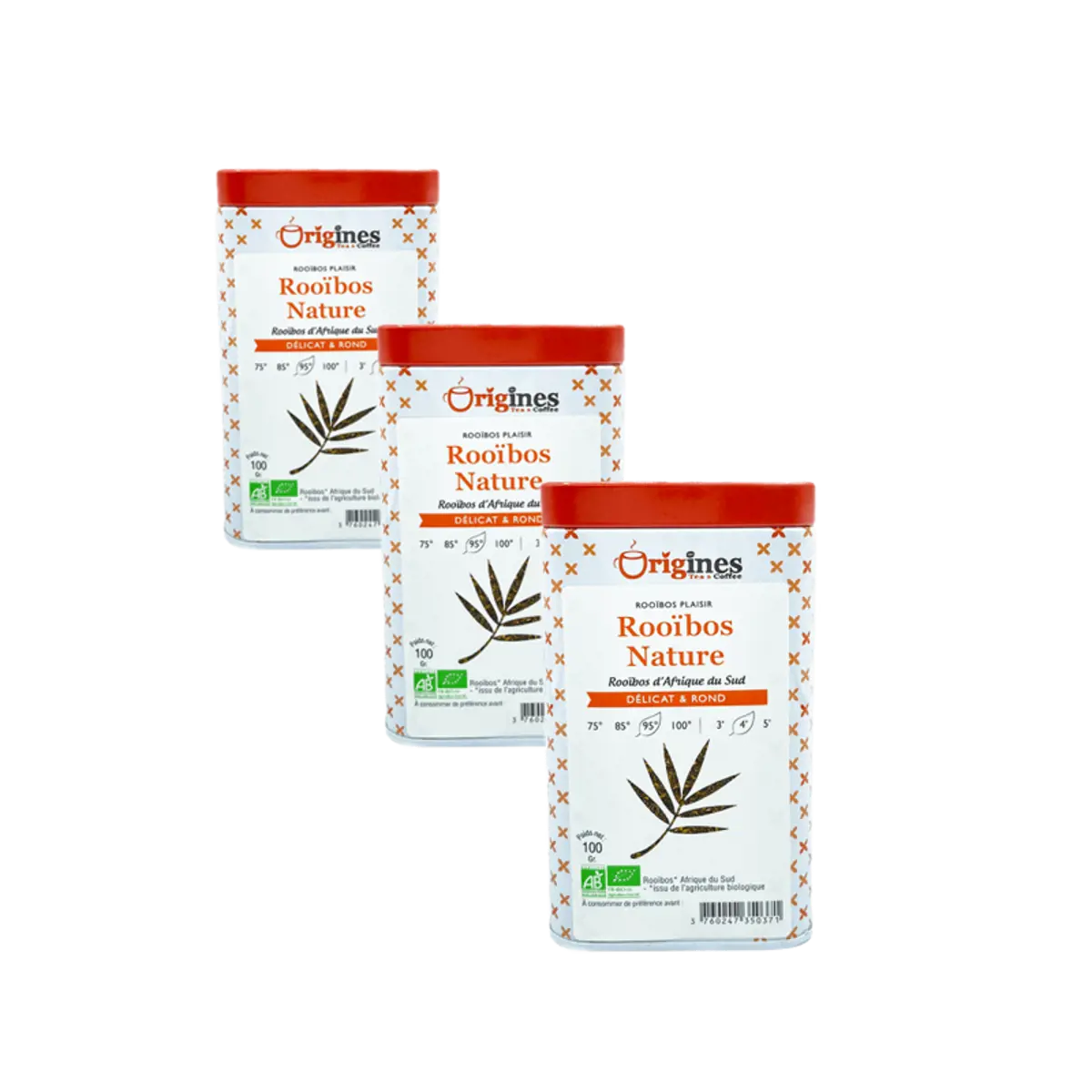 Origines Tea&Coffee Rooibos Nature En - Afrique Du Sud 100G - 100 G by Origines Tea&Coffee