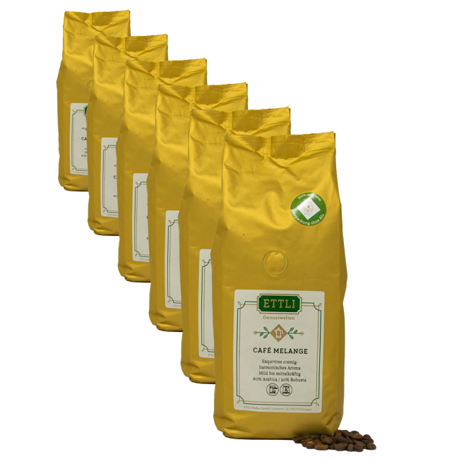 Ettli Kaffee Café En Grain - Café Melange - 250G by ETTLI Kaffee