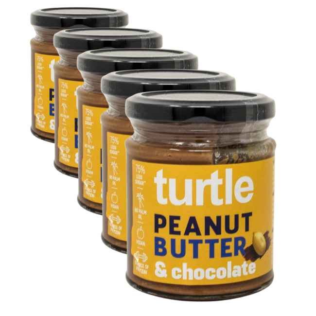 Burro d'arachidi e cioccolato Bio by Turtle
