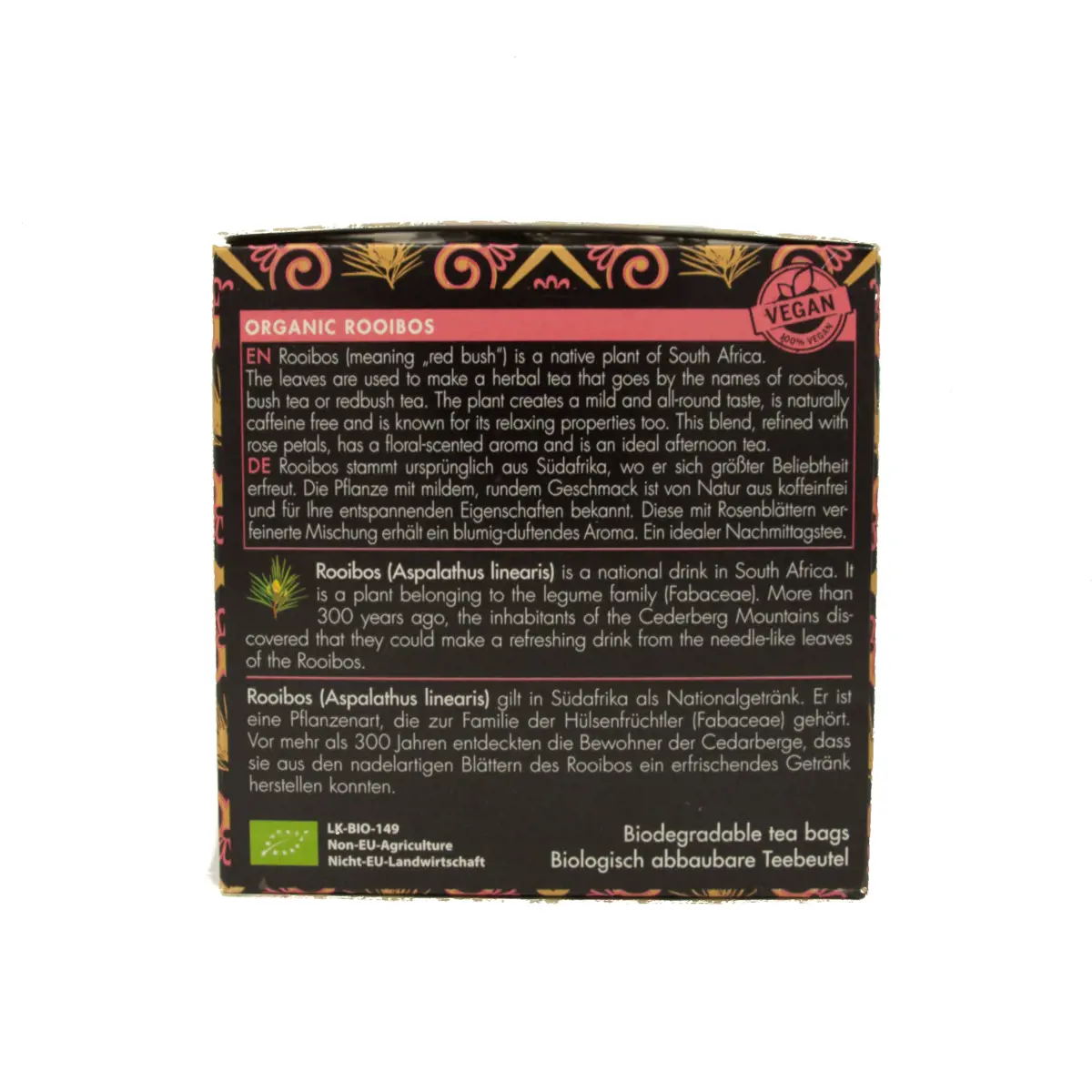 Deuxième image du produit Bistrotea Rooibos Et Rose 50 Infusettes by Bistrotea