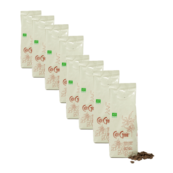 Caffè in grani - Miscela Classica Bio Linea Famiglia - 4x250g - Pack 2 × Chicchi Bustina 1 kg