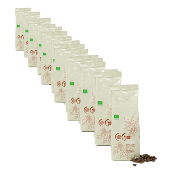 Kaffeebohnen - Klassische Mischung Bio Familienlinie - 4x250g - Pack 5 × Bohnen Beutel 1 kg