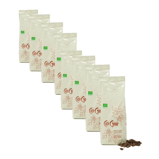 Caffè in grani - Miscela Classica Bio Linea Famiglia - 4x250g by Caffè Gioia