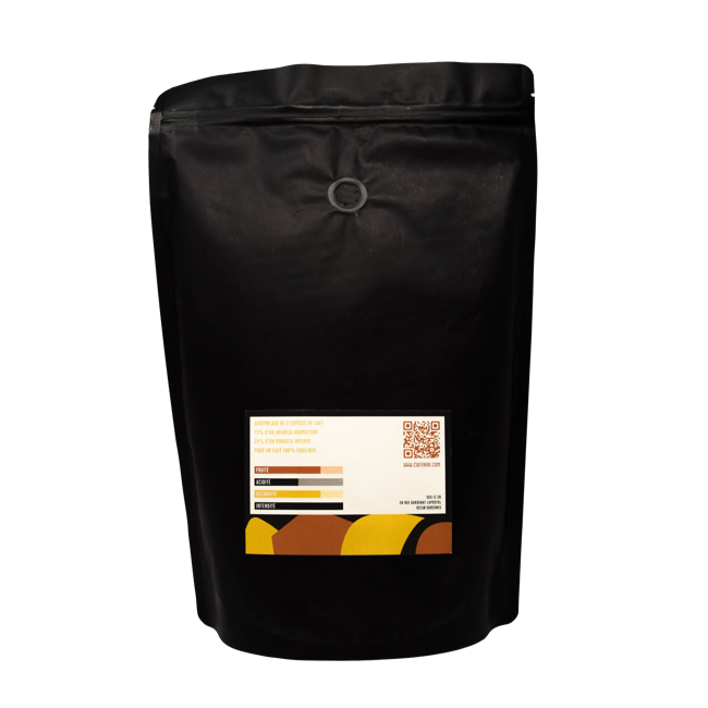 Secondo immagine del prodotto Caffè in grani - Il Costaud Blend - 1 kg by Café Nibi