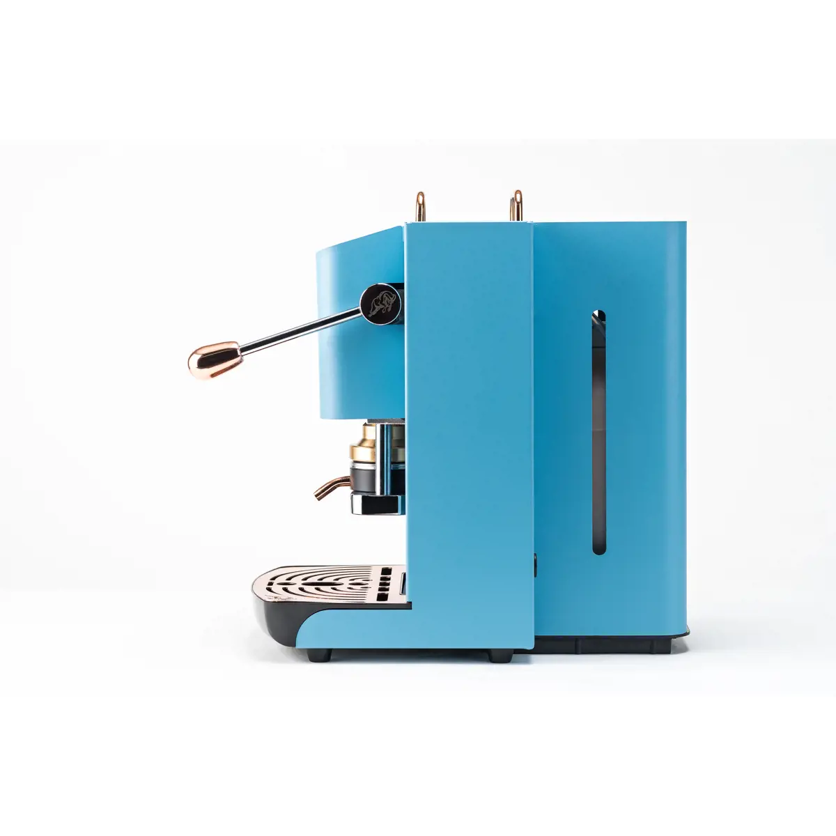 Secondo immagine del prodotto FABER Macchina da Caffè a cialde - Pro Deluxe Turquoise Cromato Zodiac 1,3 l by Faber