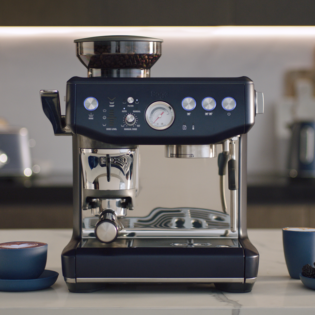 Deuxième image du produit Sage Appliances Sage Barista Express Impress Bleu Prune - Garantie 2 Ans by Sage Appliances