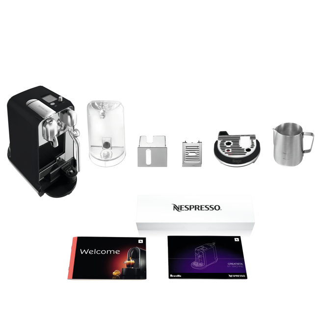 Quatrième image du produit Sage Appliances Nespresso Creatista Plus Sage Noire by Sage Appliances