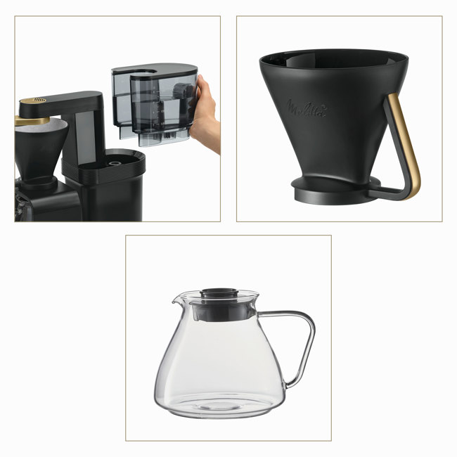 Cinquième image du produit Melitta Epour Cafetière Filtre Électrique Or by Melitta