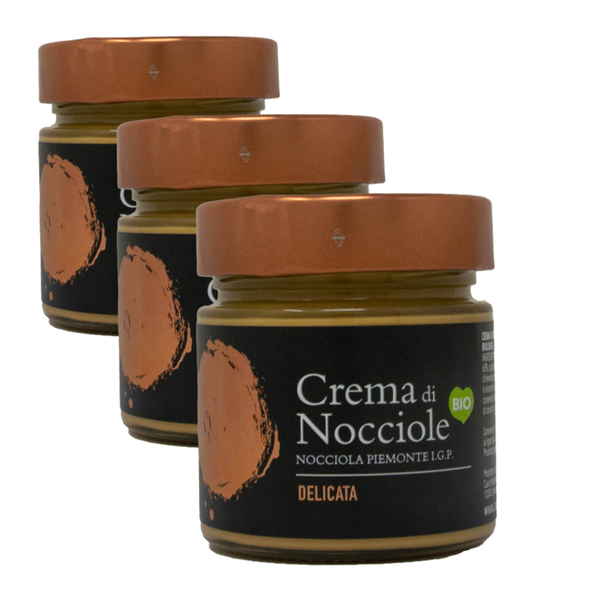 Crema di Nocciole DELICATA 250 g by Cuor di Nocciola delle Langhe