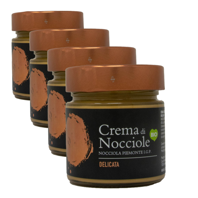 DELICATE Haselnusscreme 250 g by Cuor di Nocciola delle Langhe