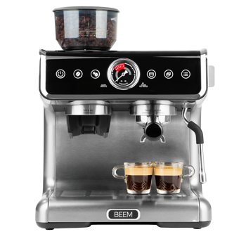 BEEM Espresso -Grind-Professionale macchina per caffè espresso a filtro con macinino. - 