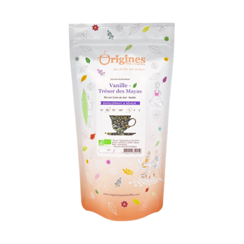 Origines Tea&Coffee The Vert Bio En Vrac Vanille Tresor Des Mayas Coree Du Sud 1Kg Fleur De The 1 Kg - Pochette 1 kg