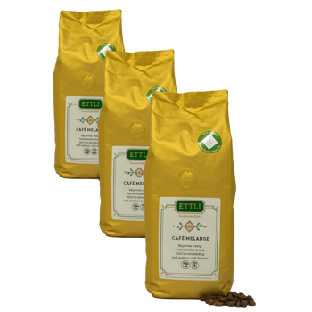 Caffè in grani - Café Melange - 500g - Pack 3 × Chicchi Bustina 500 g
