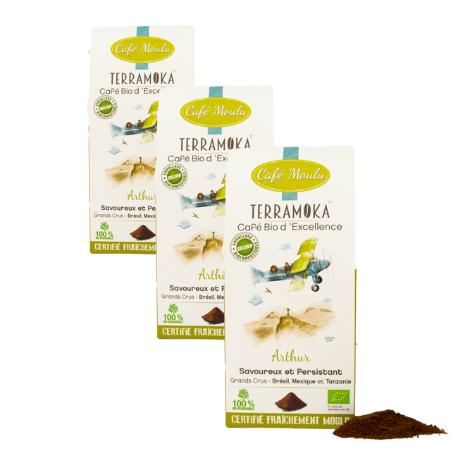 Terramoka Le Jeune Arthur 250G Moulu Filtre - 250 G by Terramoka