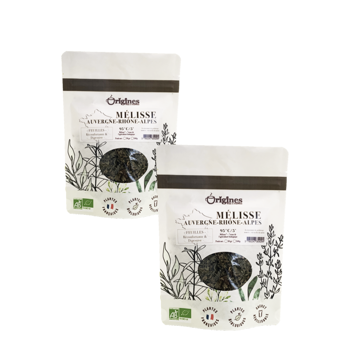 Infusion Bio Mélisse - Vrac 500g - Pack 2 × Beutel 500 g