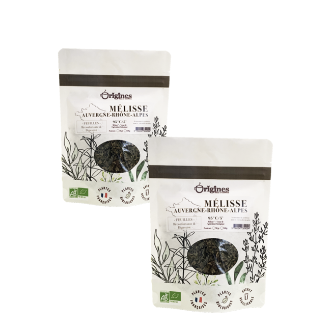 Origines Tea&Coffee Infusion Bio Melisse Vrac 500G Fleur De The 500 G by Origines Tea&Coffee