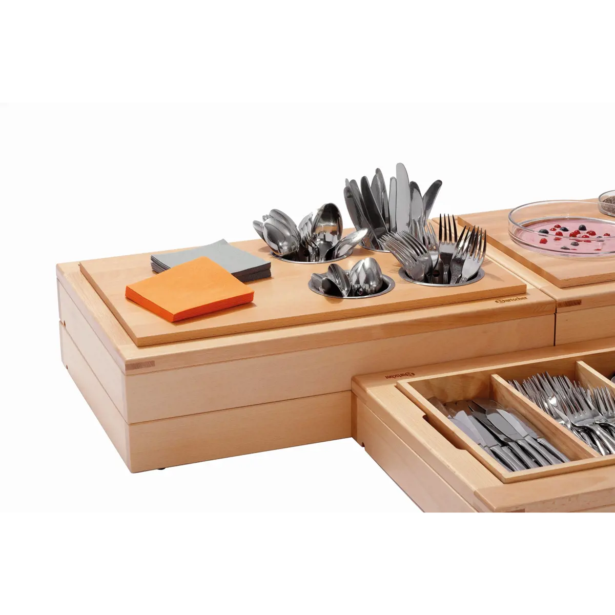 Troisième image du produit Bartscher France Bartscher Set De Systeme De Buffet Bk04 by Bartscher