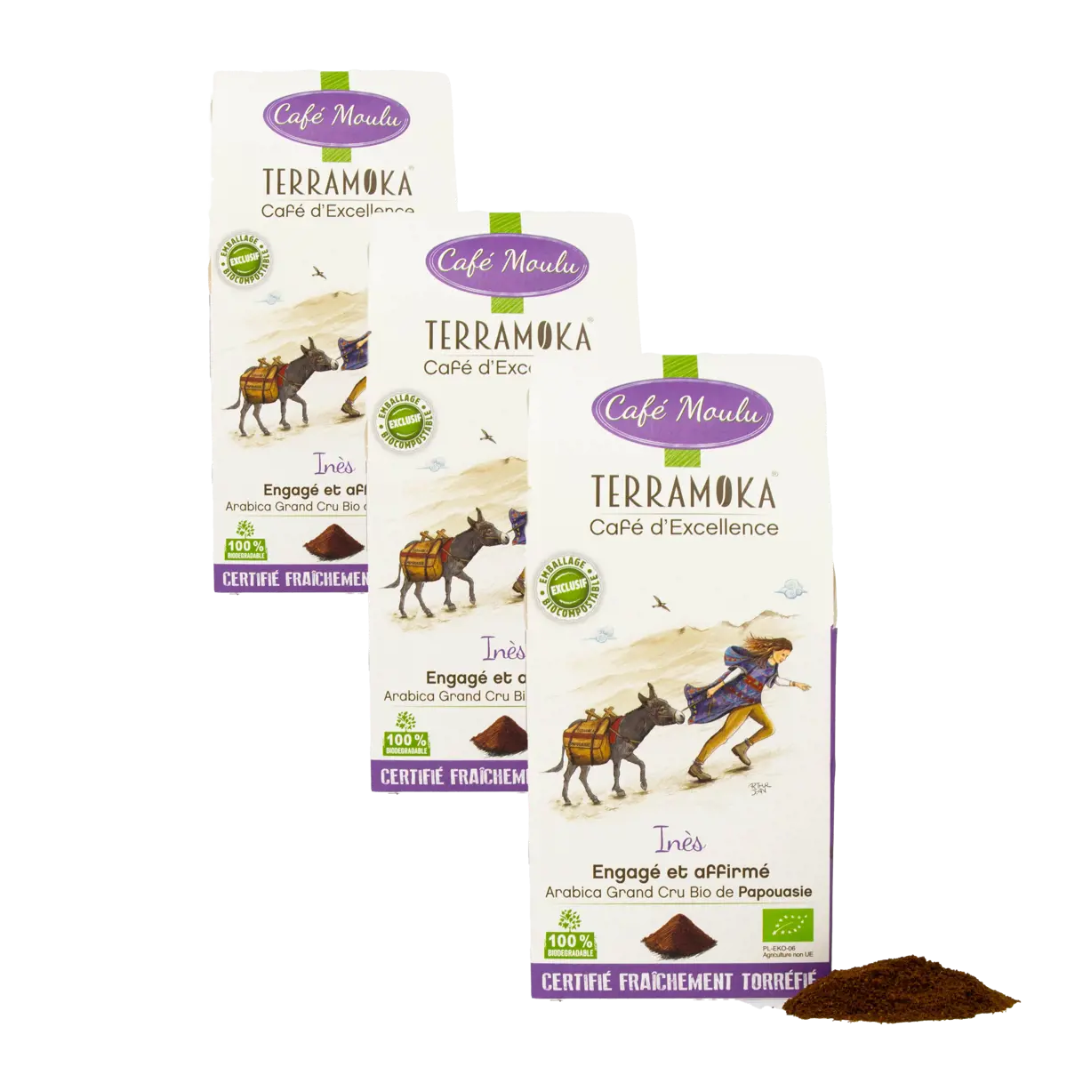 Terramoka Ines 250G Moulu Aeropress - 250 G by Terramoka