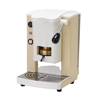 FABER Macchina da Caffè a cialde - Piccola Slot Pure White Avorio 1,5 l - compatibile ESE (44mm)