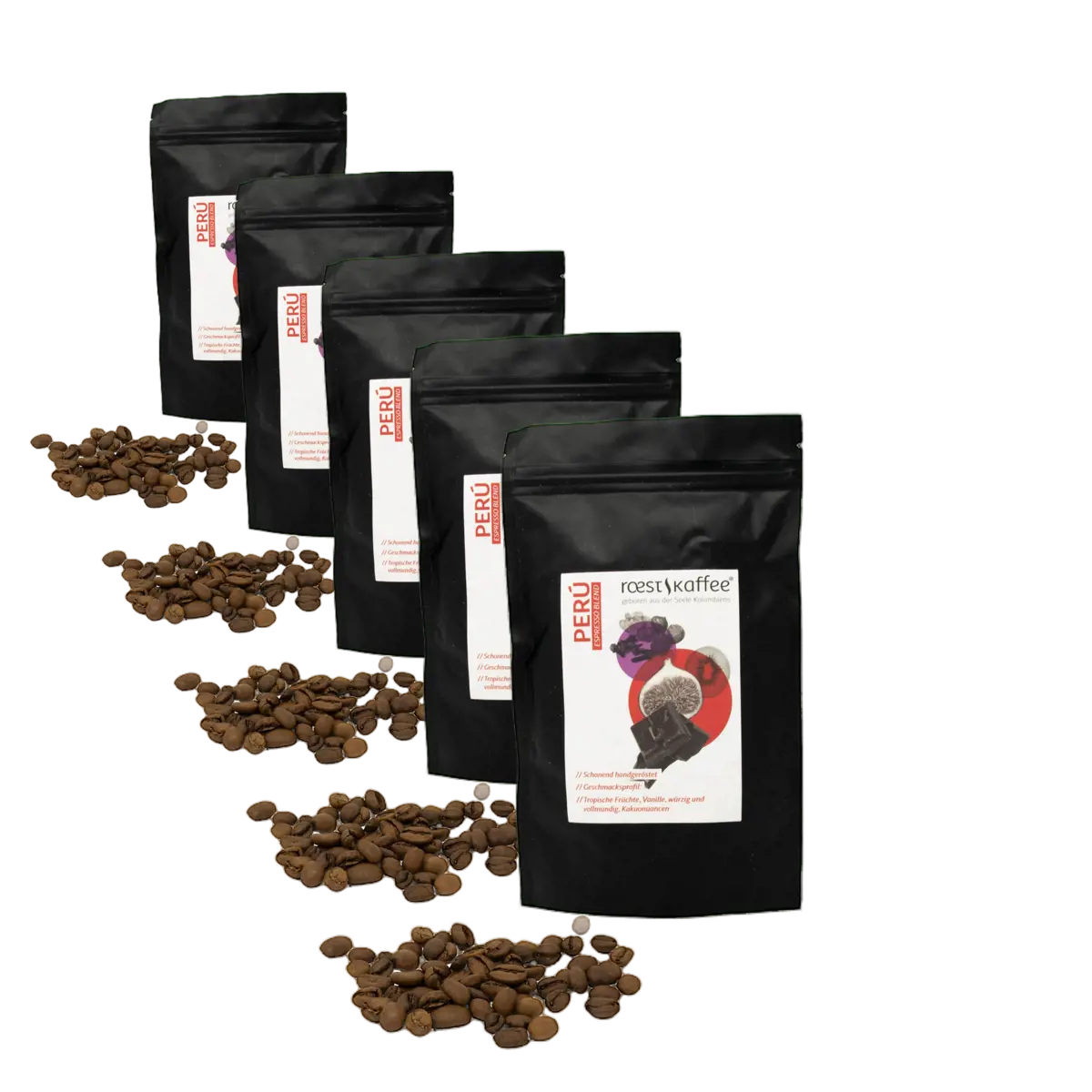 Cafe En Grain Roestkaffee Perou Melange D Espresso 250 G by Roestkaffee