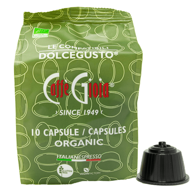 Secondo immagine del prodotto Capsule - DOLCE GUSTO Perù 100% Arabica Bio - x100 by Caffè Gioia