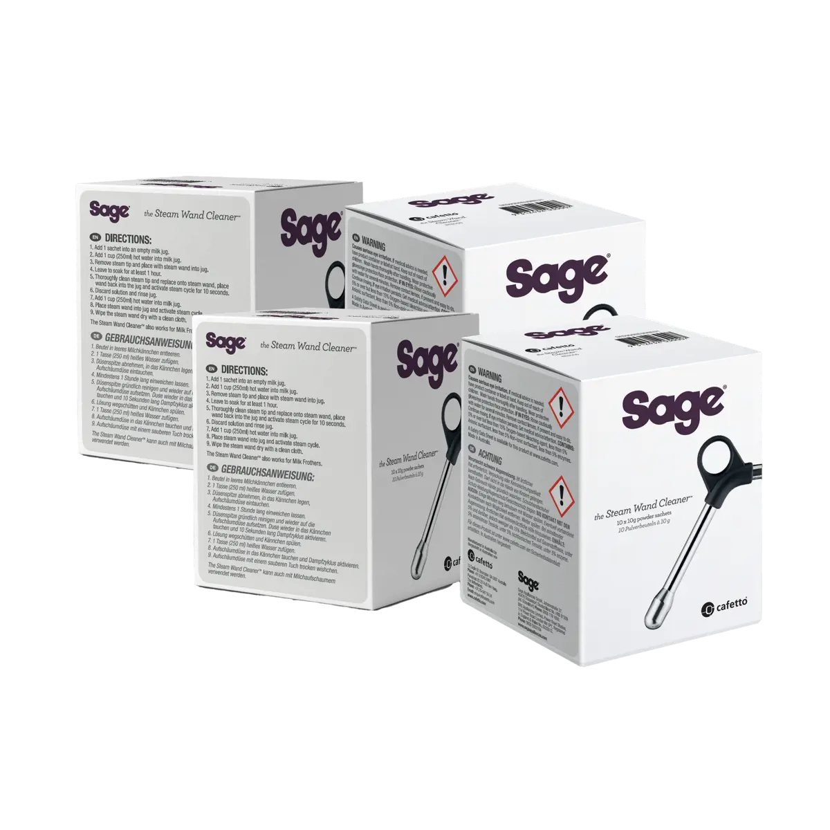 Sage Appliances Nettoyant Buse Vapeur Compatibles Ses990 Ses980 Ses920 Ses880 Ses500 Ses875 Et Ses810 - x2 by Sage Appliances