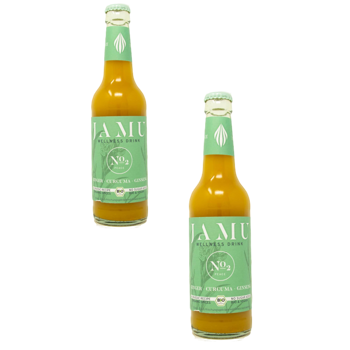 3 x JAMU No2 - An ‘OM’ with Every Sip - Pack 2 × Glasflasche 990 g