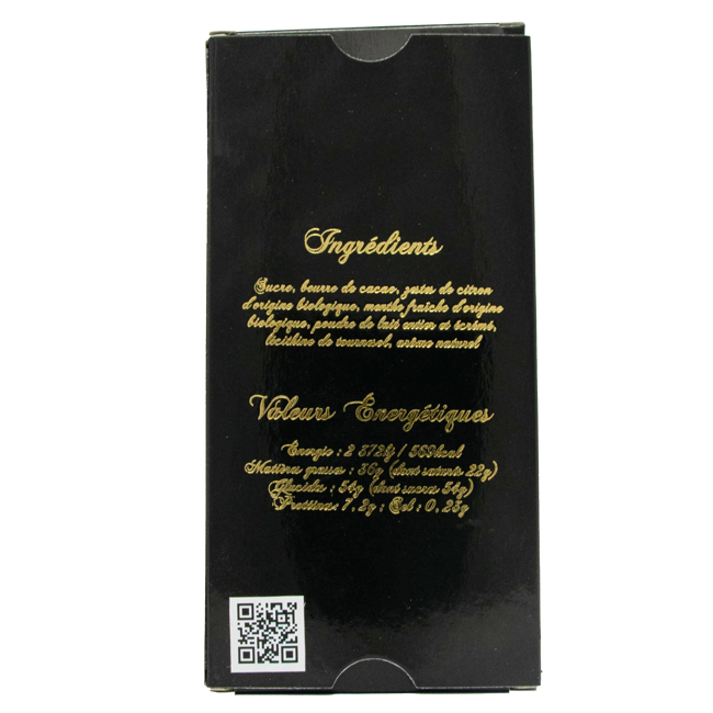 Deuxième image du produit Pichon - Tablette Lyonnaise Tablette Chocolat Mojito Boite En Carton 110 G by Pichon - Tablette Lyonnaise
